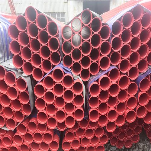 高品质红色涂塑复合管 消防工程与国标防腐的可靠选择